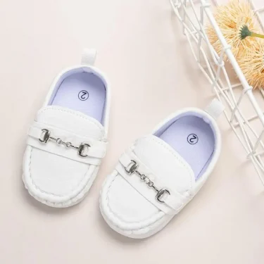 KIDSUN 2021 New Baby Shoes Girls Boys Casual Shoes Leather Cotton Non-slip Soft-sole Infant Toddler First Walkers 3-colors 0-18M 2
