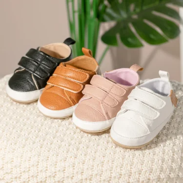 Newborn Baby Non-slip Toddler Shoes Boys Girls Baby Casual Foreign Fashion Baby Shoes Rubber Soft Bottom Shallow Baby Shoes 1