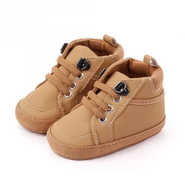 Baby Casual Shoes Ankle-covered Little Boots for 0-1 Years Toddler Boys Outdoor Prewalking 6