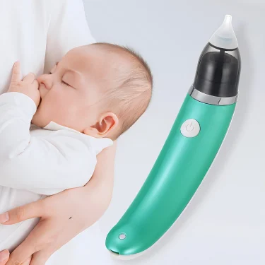 Electric Toddler Snot Aspirators Automatic Newborns Nasal Cleaner Rechargeable Detachable Anti-reflux for Newborn Baby Nursing 5