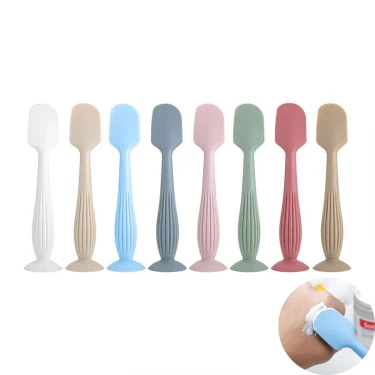 New Baby Diaper Cream Brush Silicone Diaper Cream Spatula Baby Butt Cream Applicator Brushes for Babies Newborn Care Tools 1