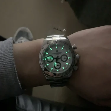 PAGANI DESIGN 2024 New Men's Sports Quartz Watch Stainless Steel Sapphire 100m WaterResistant Precision Chronograph Reloj Hombre 3