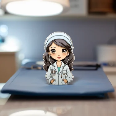 DCARZZ Medical Women Doctor Nurse Brooch Pin Lovely Cartoon Lapel Backpack Medicine Enamel Badge Jewelry Gifts 3