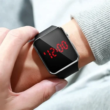 2025 Fashion Sport Digital Watch Women Men Square LED Watches Silicone Belt Electronic Women Digital Watches Clock Montre Femme 5