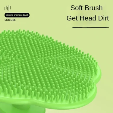 2pcs Baby Care Accessories Fetal Head Fat Comb Infant Bathing Soft Comb Newborn Hair Cleaning Supplies Infant Comb Head Massager 6