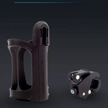 Baby Stroller Cup Holder Rack Bottle Universal 360 Rotatable Cup Holder for Pram Stroller Carrying Case Milk Bottle Cart 6