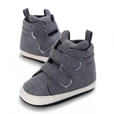 New Popular Cartoon Newborn Boy Girl Shoes First Walker Baby Shoes Soft Non Slip Sole Lovely Bow Casual Canvas Children Shoes 3