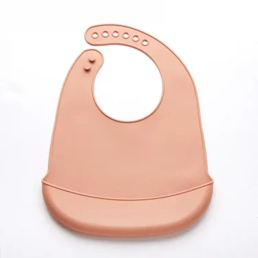 Baby Bib Adjustable Waterproof Bibs Babies Soft Edible Silicone Newborn Saliva Dripping Towel Drooling Children Scarf BPA Free 5