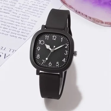 Luxury Women Watch Silicone Strap Quartz Wristwatches Ladies Sport Clock Girls Gift Watches Relojes Para Mujer 2