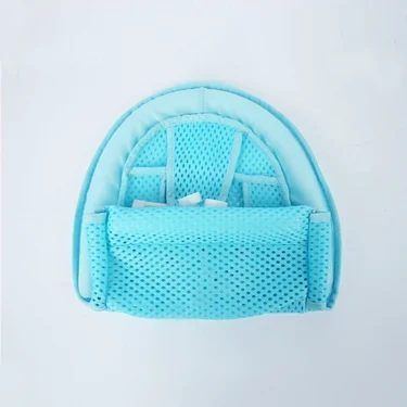 Baby Bath Mat Newborn T-Net Adjustable Newborn Bath Net Bath Protector Bath Accessories Baby Products Foldable Bath And Shower 5
