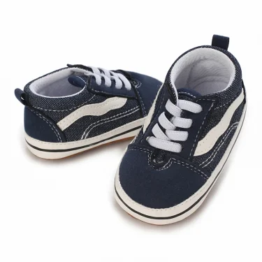 VALEN SINA Fashion casual shoes Baby First Walkers Newborn Kid Canvas Sneakers Baby Boy Girl Soft Sole Crib Shoes Pre Walkers 3