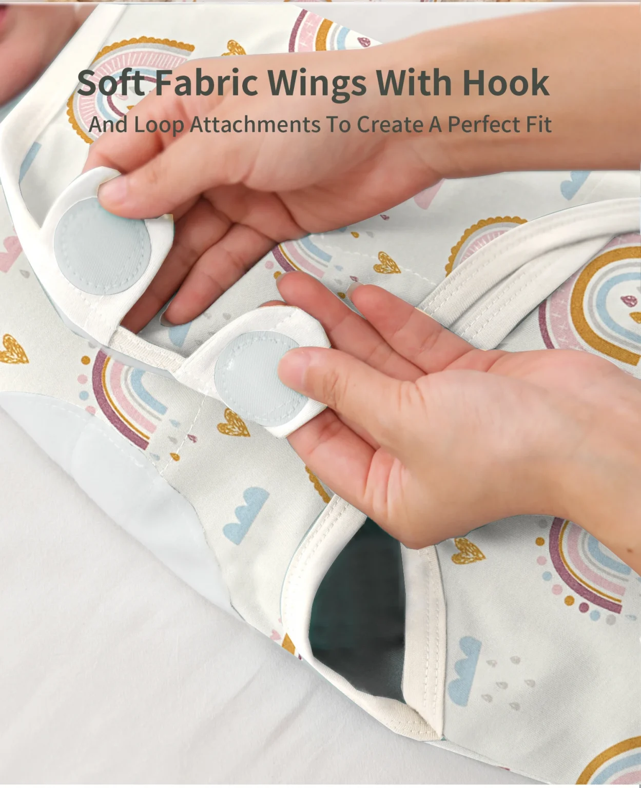 Insular 1pc Baby Swaddle Wrap Soft Cocoon Baby Blankets Newborn Swaddle Wrap Infant Wrap Blanket Warm Baby Bedding Blanket 4