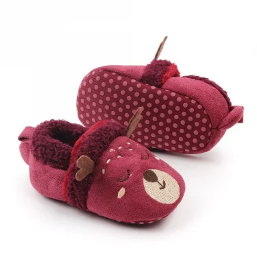Baby Witnter Shoes Cute Animal Soft Cotton for 0-9-18 Months Newborn Toddler Prewalking Indoor Anti-slip High Quality NewFashion 4