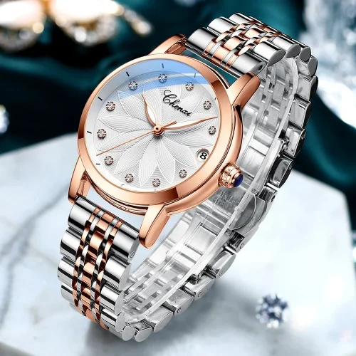 2025 CHENXI 8833 Women Automatic Mechanical Watch Top Brand Luxury Wrist Watch Waterproof Female Leather Business Clock 1