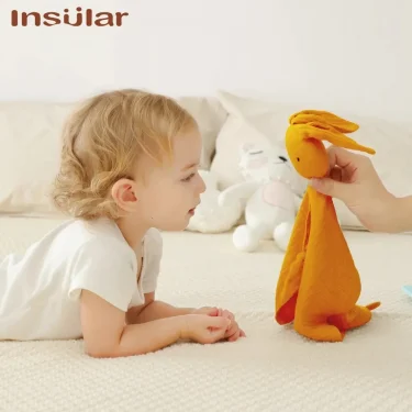 Muslin Baby Comfort Towel Cotton Comforter Blanket Soft Newborn Sleeping Dolls Kids Fashion Sleep Toy Soothe Appease Towel Bibs 5