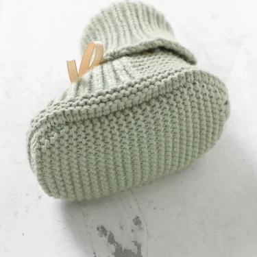 Newborn Boys Girls Indoor Floor Socks Shoes 0-18m Non-Slip Soft Bottom First Shoes 0-18m Infant Netural Solid Knitted Prewalkers 4
