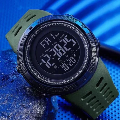 YIKAZE Y01 Military Men Sports Wristwatch Multifunction Men's Digital Watches Waterproof Clock Student Electronic Watch for man 1