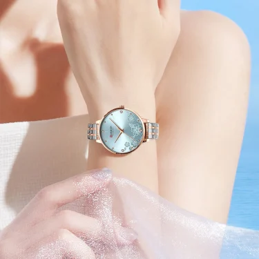 CURREN Brand Fashion Women Watches Stainless Steel Ultra Thin Quartz Watch Woman Romantic Clock Women's Watches Montre Femme 6