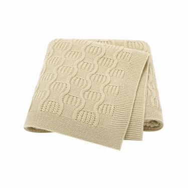 Baby Blankets Unisex Newborn Netural Monthly Swaddle Wrap Sleepsack for Stroller Bed 90*70cm Knitted Infant Boys Girls Throw Mat 1
