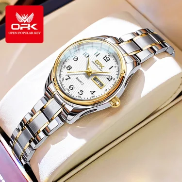OPK 8110 Watch For Women Quartz Watch Waterproof Classic Luxury Brand Ladies Watch Stainless Steel Strap Watches Reloj Mujer 1