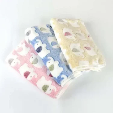 Cartoon Baby Blanket Cute Elephant Baby Products Newborn Elephant Air Conditioning Quilt Infant Bedding Swaddle Wrap Blanket 1