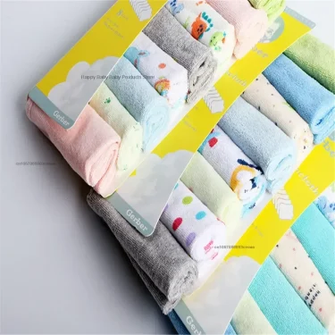 8Pcs/pack Baby Infant Newborn Bath Towel Washcloth Bathing Feeding Wipe Cloth Soft  Shower Products 21*21cm 4