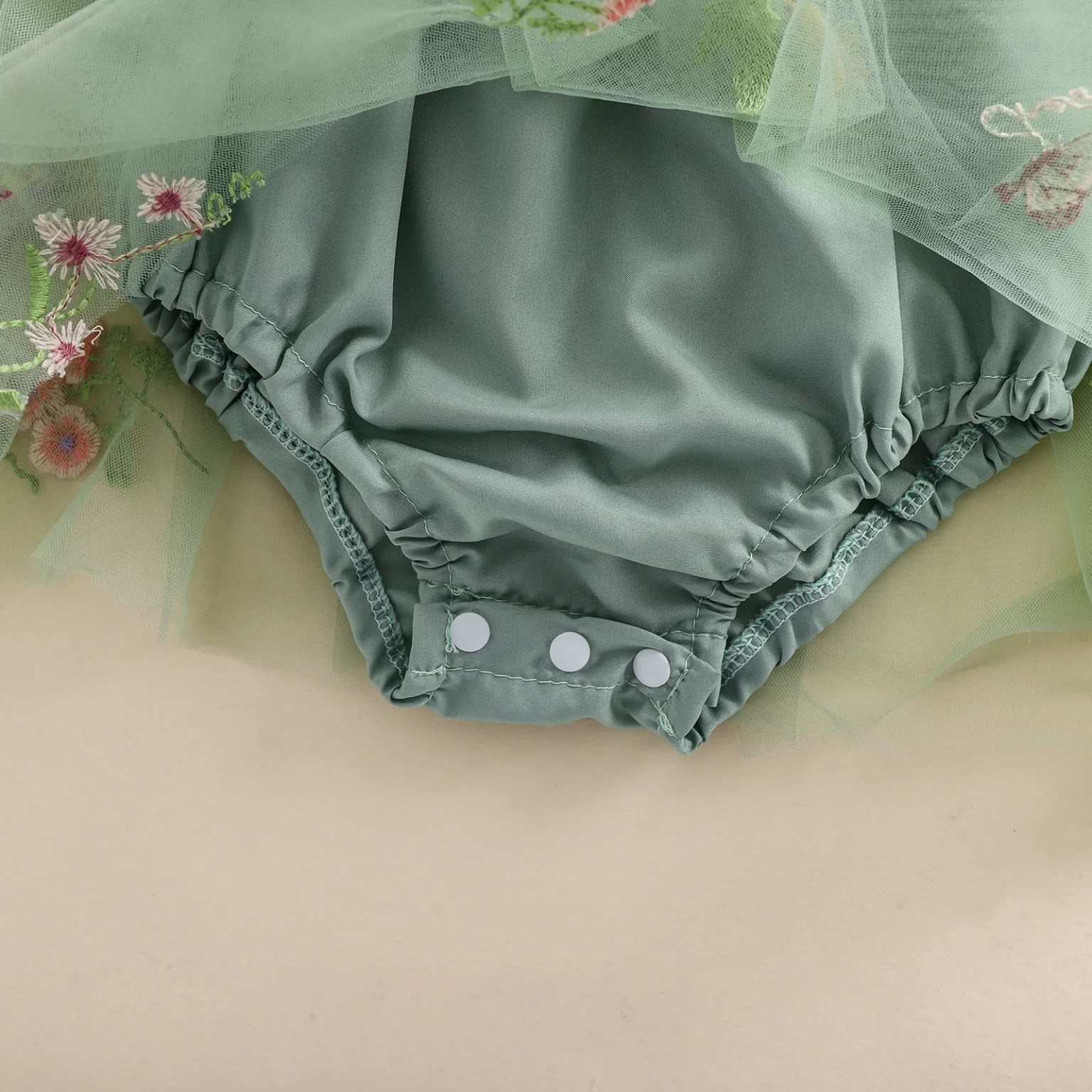 Summer Newborn Baby Girl Rompers Outfits Mesh Flower Butterfly Embroidery Bodysuits Dress Toddler Fashion Jumpsuits Clothes 5