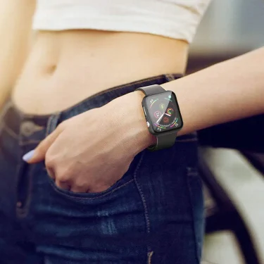 Tempered Glass+cover For Apple Watch 9 8 41mm 45mm 42mm 38mm PC bumper Screen Protector Case iWatch series 7 6 5 4 se 44mm 40mm 6