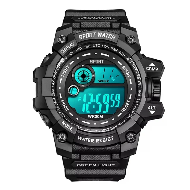 New Men LED Digital Watches Luminous Fashion Sport Waterproof Watches For Man Date Army Military Clock Relogio Masculino 5