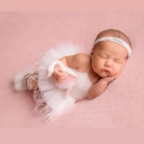 Crochet Clothes Baby Photography Props Accessories Girl Costume New Born Shooting Maternity Outfit Newborn Essentials 0 Months 1