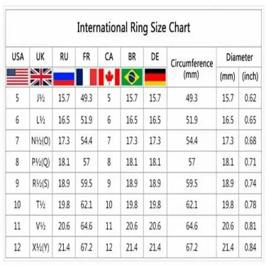 Charm Women Rings Silver Color Round Classic Design White Stone Rings Set Wedding Party Accessories Gift 6