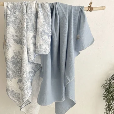 Baby Blanket Newborn Muslin Swaddle Wrap Blankets Summer Cotton Soft Baby Receiving Blanket Infant Sleeping Cover Baby Stuff 1