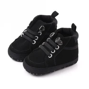 Baby Casual Shoes Ankle-covered Little Boots for 0-1 Years Toddler Boys Outdoor Prewalking 4
