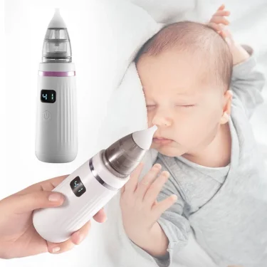 3-in-1 Electric Nasal Aspirator Baby Absorber Equipment Silent Utensils Obstruction Rhinitis Cleaner New Born Items Care Tools 1