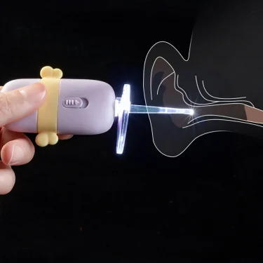 Baby Ear Cleaner Removable Care Ear Spoon Cartoon Flashlight Earpick Child Ears Cleaning With Earwax Digging Luminous Dig 6