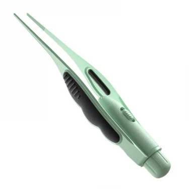 LED Flashlight Ear Cleaning Tweezers Earwax Remover Tool Baby Ear Wax Cleaner Ear Picker Anti-rust Earpicks Tweezers 4