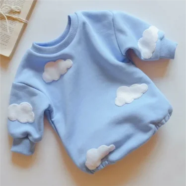 Spring Baby Clothes Flowers Sweatshirt Romper Baby Girl Boys Long Sleeve Bodysuit Clothes Newborn 0-12 Months 24M Jumpsuit 3