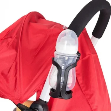 Baby Stroller Cup Holder Rack Bottle Universal 360 Rotatable Cup Holder for Pram Stroller Carrying Case Milk Bottle Cart 2