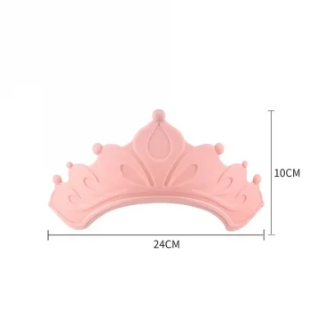 Shampoo Shield Bath Head Cover Baby Shower Cap Adjustable Hair Wash Hat for Newborn Infant Ear Protection 6