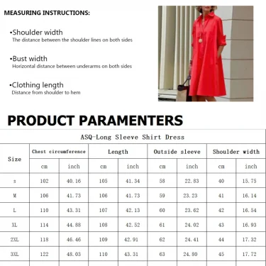 Floral Pattern Shirt Dress Elegant Women's Summer Casual Lapel Long Sleeve Midi Dress High Temperament Fashion Street Shirt 6