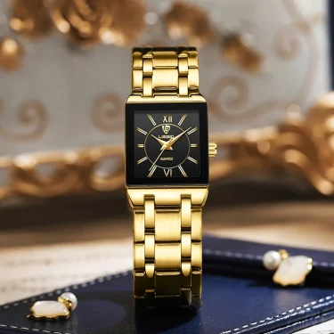 Luxury Golden Quartz Wristwatches For Women Ladies Fashion 30m Waterproof Female Girl Watches Relogio Feminino Clock L1029 4