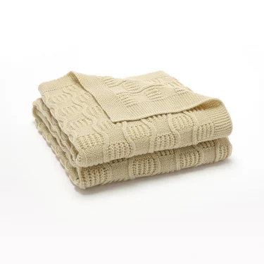 Baby Blankets Unisex Newborn Netural Monthly Swaddle Wrap Sleepsack for Stroller Bed 90*70cm Knitted Infant Boys Girls Throw Mat 3