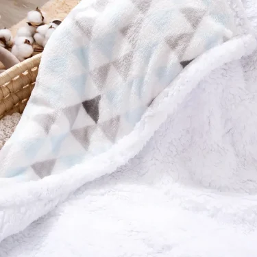 Baby Blanket Warm Fleece Thermal Newborn Soft Stroller Sleep Cover Infant Bedding Swaddle Wrap Soft Washable Thick Blanket Quilt 6