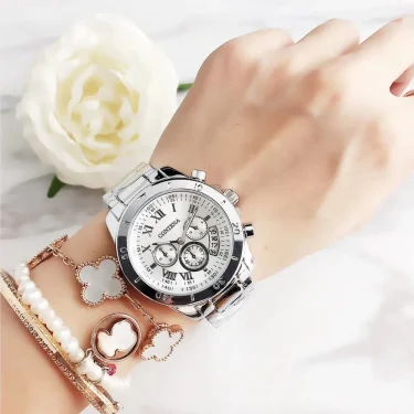 CONTENA 2025 Top Brand Luxury Watches for Women Fashion Creative Steel Bracelet Women's Watches Ladies Quartz Watch Reloj Mujer 3