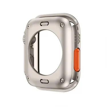 Screen Protector Cover for Apple Watch 44mm 45mm 40mm 41mm Hard PC Front Rear Bumper Case for iwatch 9 8 7 6 5 4 Change To Ultra 3