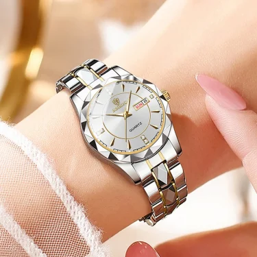 BINBONG Women Watches Luxury Fashion Ladies Quartz Watch Waterproof Luminous Date Stainless Wristwatch Girlfriend Lovers Gift 6