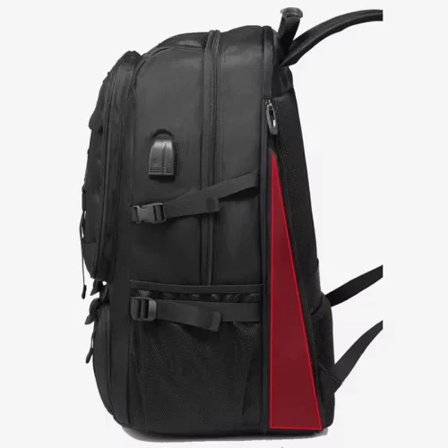 50L 80L Large Travel Backpack Men Separate Shoe Compartment Business Bag Outdoor Sports Waterproof Man Black Storage Backpacks 3