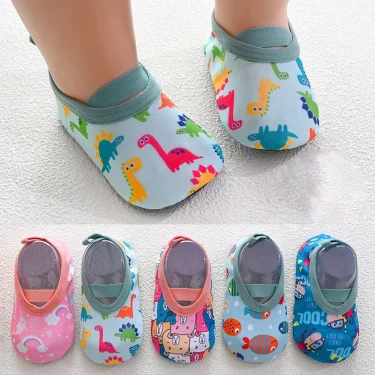 Children Quick Dry Non-Slip Barefoot Shoes Beach Seaside Water Shoes Outdoor Aqua Socks for Boy Girl Soft Surfing Swimming Shoes 1