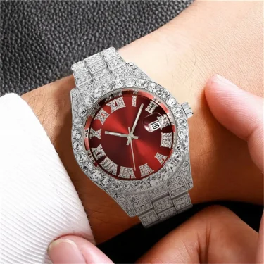 Full Steel Gold Quartz Wristwatch for Men, Luxury Watches, Exquisite Clock, Masculino Relogio Fashion Casual Relojes no-logo 3