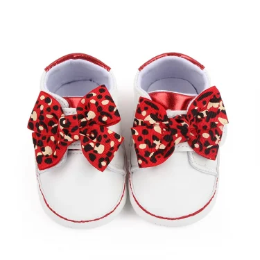 Baby Cute Sneaker Bowknot Soft Cotton Sole Beatiful Baby Shoes 2023 New Arrival Baby Fashion Girl Shoes 0-6-12 Months 11/12/13 2